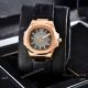 Copy Patek Philippe Nautilus Quartz Watches Rose Gold Women Size (5)_th.jpg